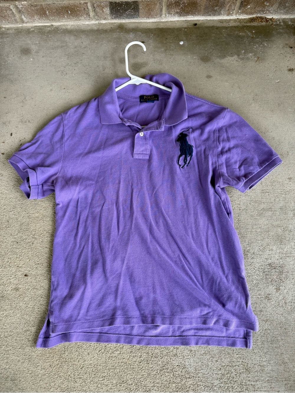 Polo Ralph Lauren Purple Big Pony Polo Boys XL 18-20